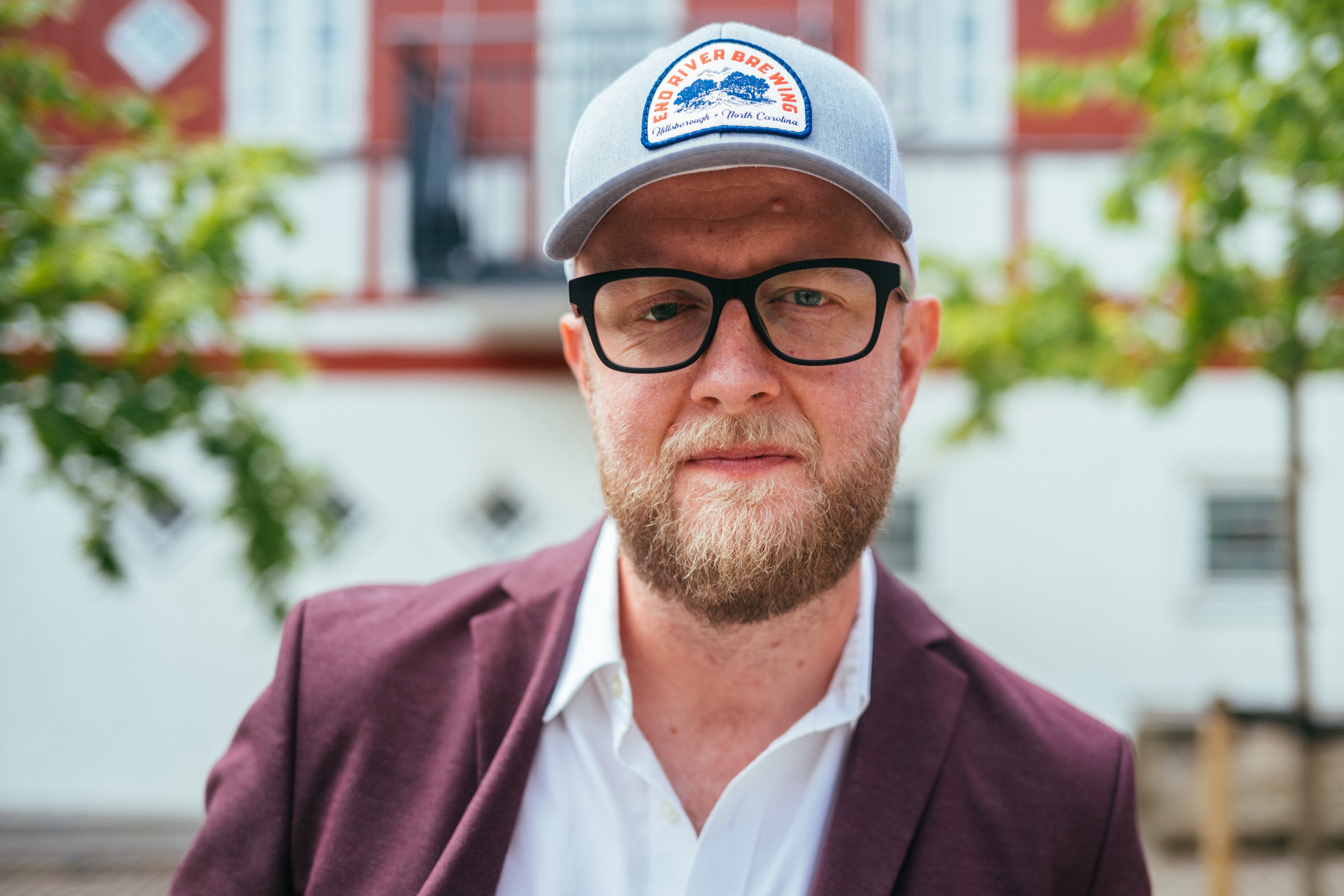 Portræt af Mikkel Elbech